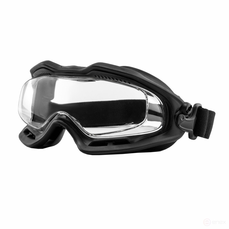 Safety glasses closed with indirect ventilation ZN88 SURGUT StrongGlass (2C-1.2 PC), 35 pcs.