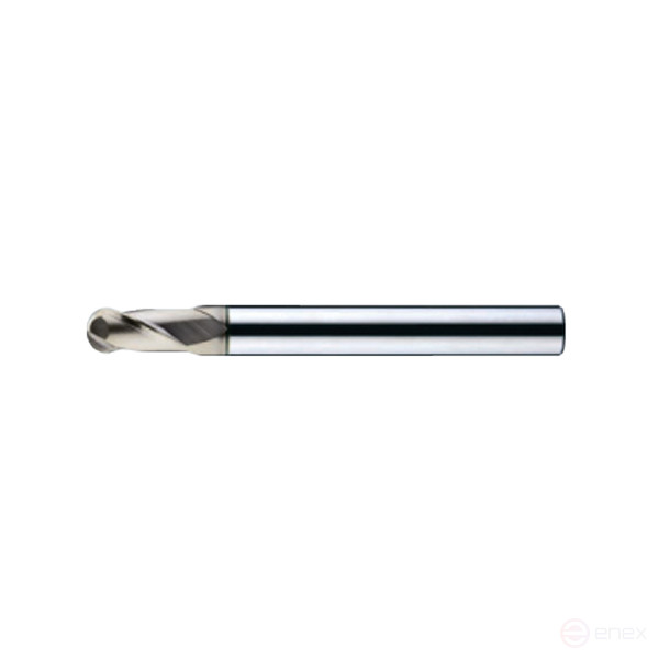 Spherical carbide milling cutter D1x2.5x50x4 Z2 AlCrN