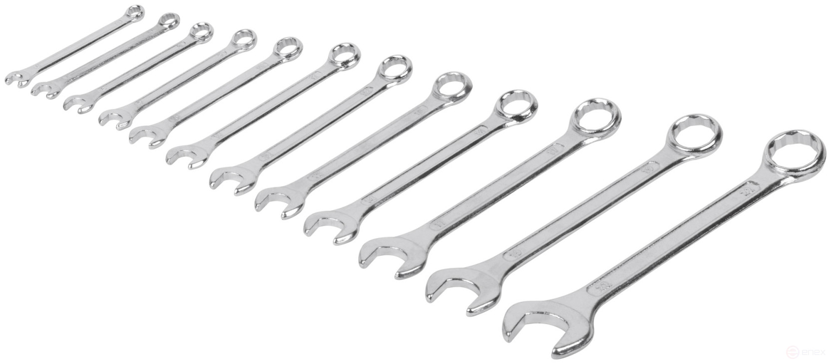 Ключи комбинированные "Стандарт", набор 12 шт. ( 6-22 мм )