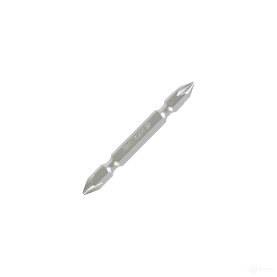 1/4" socket insert (bits), Phillips, PH2, 45 mm, double-sided, for KING TONY 134502P screwdriver
