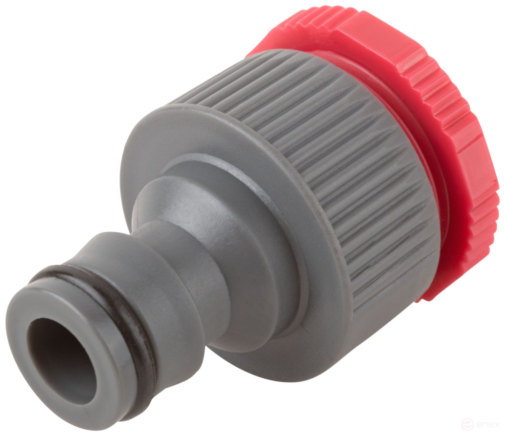 External plastic adapter 1/2" - 3/4"
