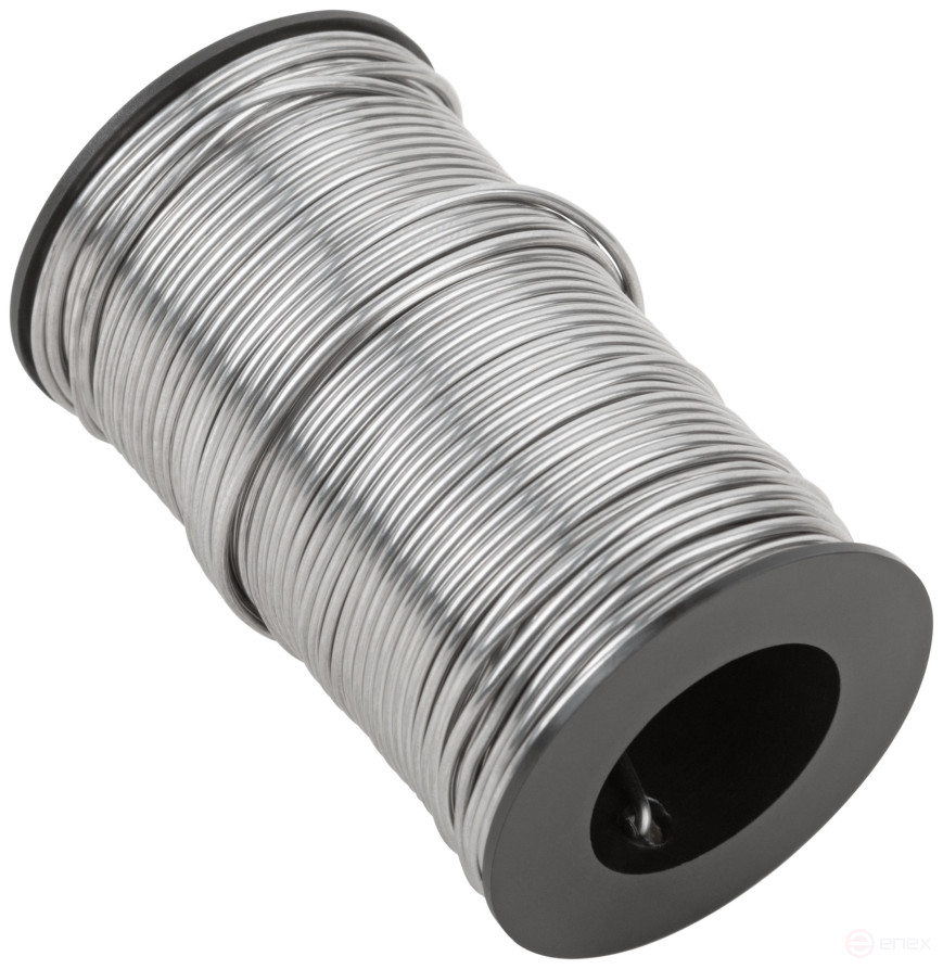 Solder POS 61 with rosin, wire diameter 1 mm, on a coil, 100 gr.