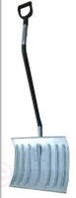 The Arktika-2 aluminum shovel with an aluminum ergonomic handle and a V-handle, 428*375*1,2 mm