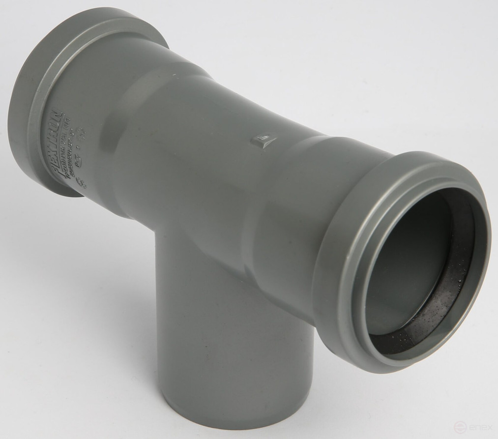 Тройник универсальный 50х50 мм 90 (87,5) градусов Flextron