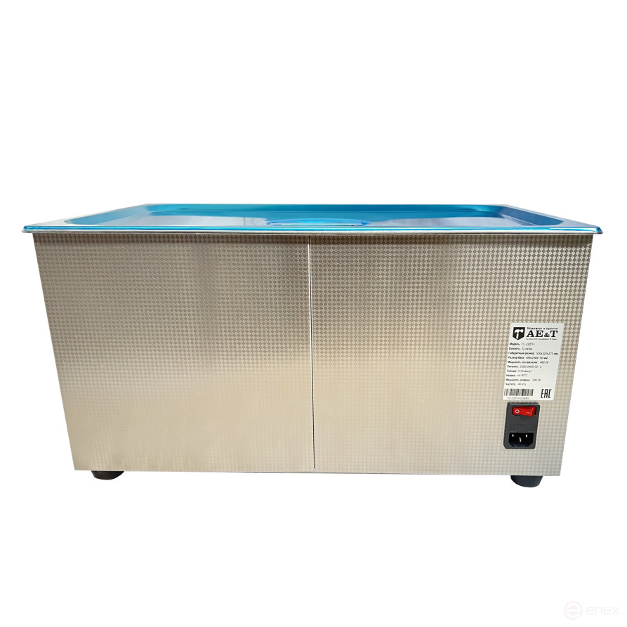 Ванна ультразвуковая с подогревом 22л AE&T TC-220TH