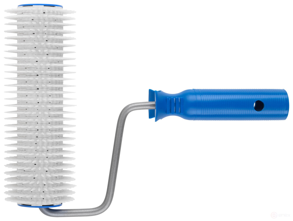 Валик пластиковый игольчатый "Мини", диаметр 72 мм, высота иглы 14 мм, 200 мм