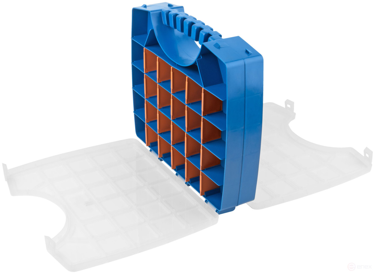 Органайзер двухсторонний 330×275×85 мм, 56 отделений