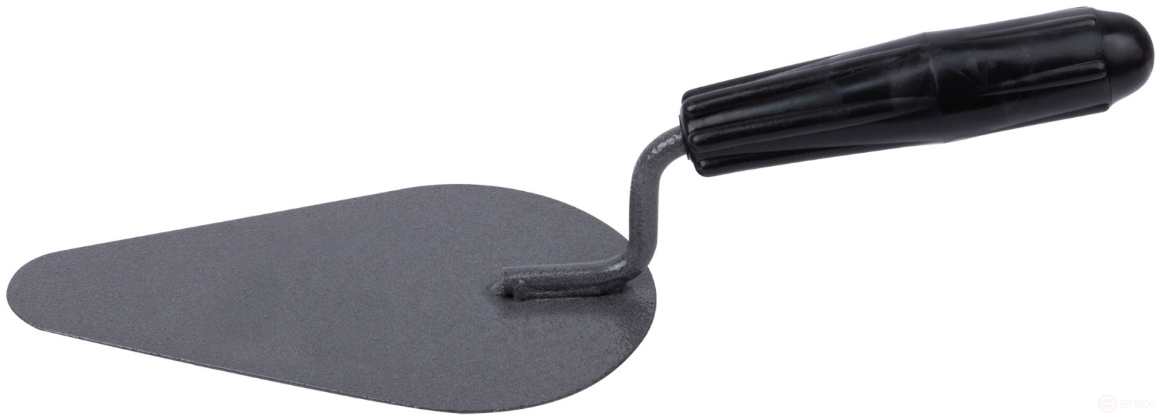 Кельма с пластиковой ручкой плиточника, полимерное покрытие КП 175 мм