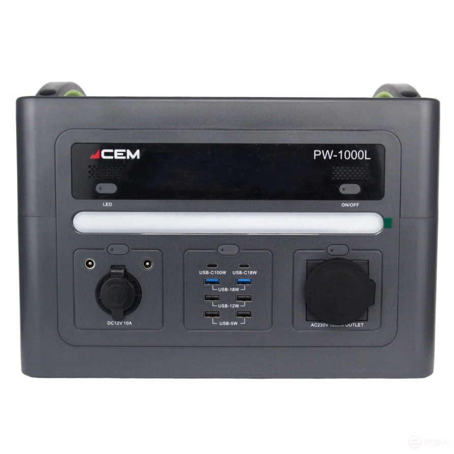 Portable charging station PW-1000L