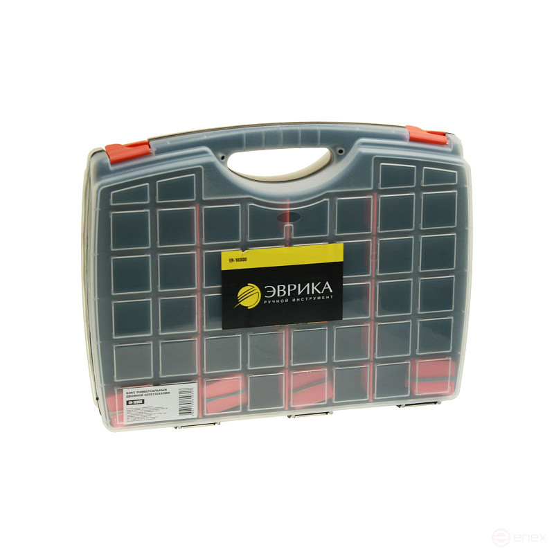 Бокс универсальный ER-10308 двойной 425х330х85мм ЭВРИКА /1/5