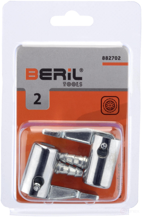 The pump nozzle is quick-release. metal.(2 pcs.blister) BERIL