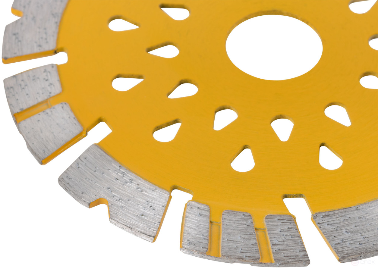 Diamond cutting disc "Segment Universal", CUTOP profi plus, 125x2.3x12x22.2 mm