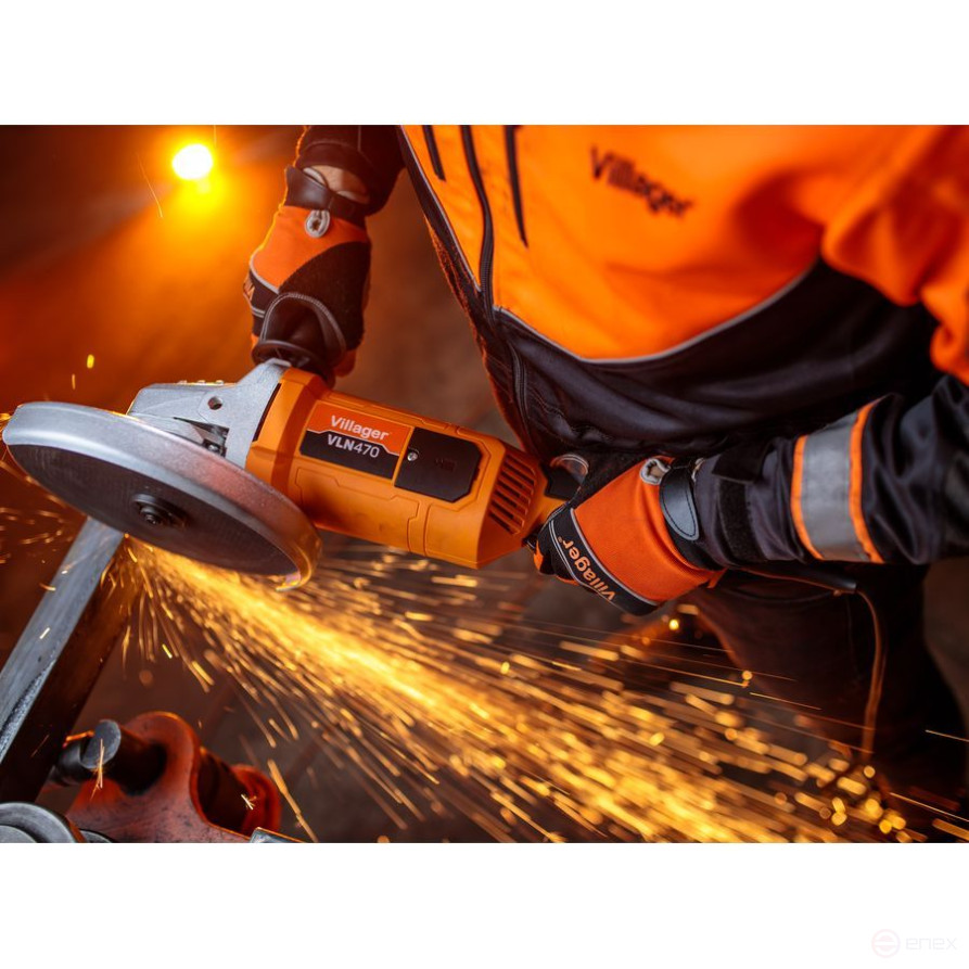 Электрическая угловая шлифовальная машинка Villager VLN 470