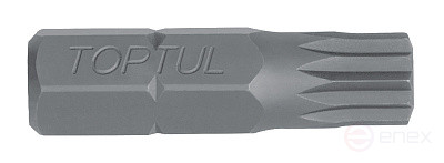 Bits 10 mm Spline M12 L=30 mm TOPTUL