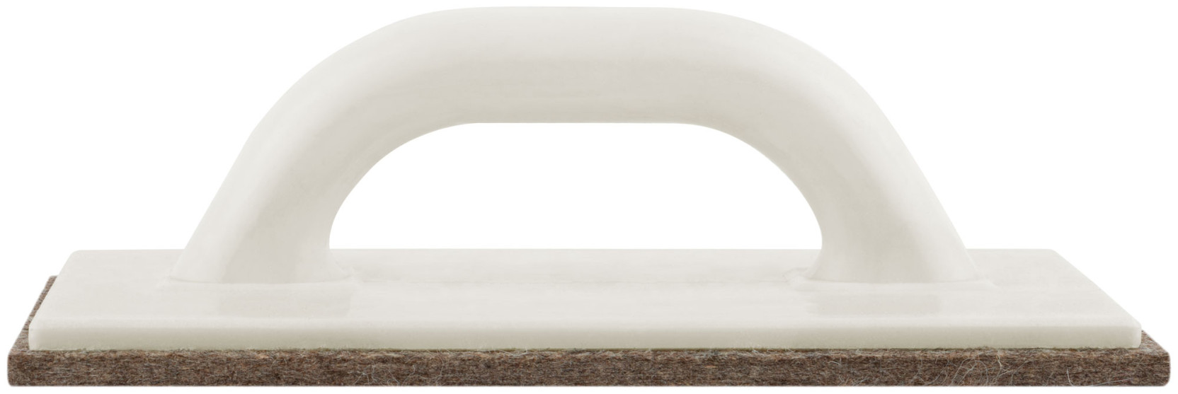 Finishing grater with felt coating, polyurethane housing 280x140 mm