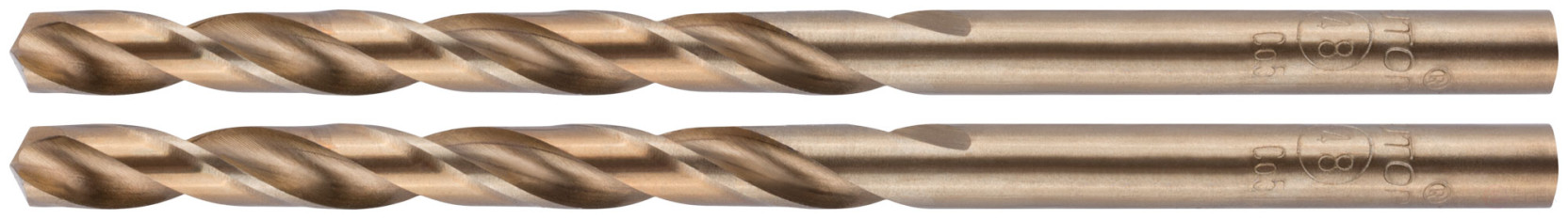 Сверло по металлу Cutop Profi с кобальтом 5% 4,8 x 86 мм, 2 шт.
