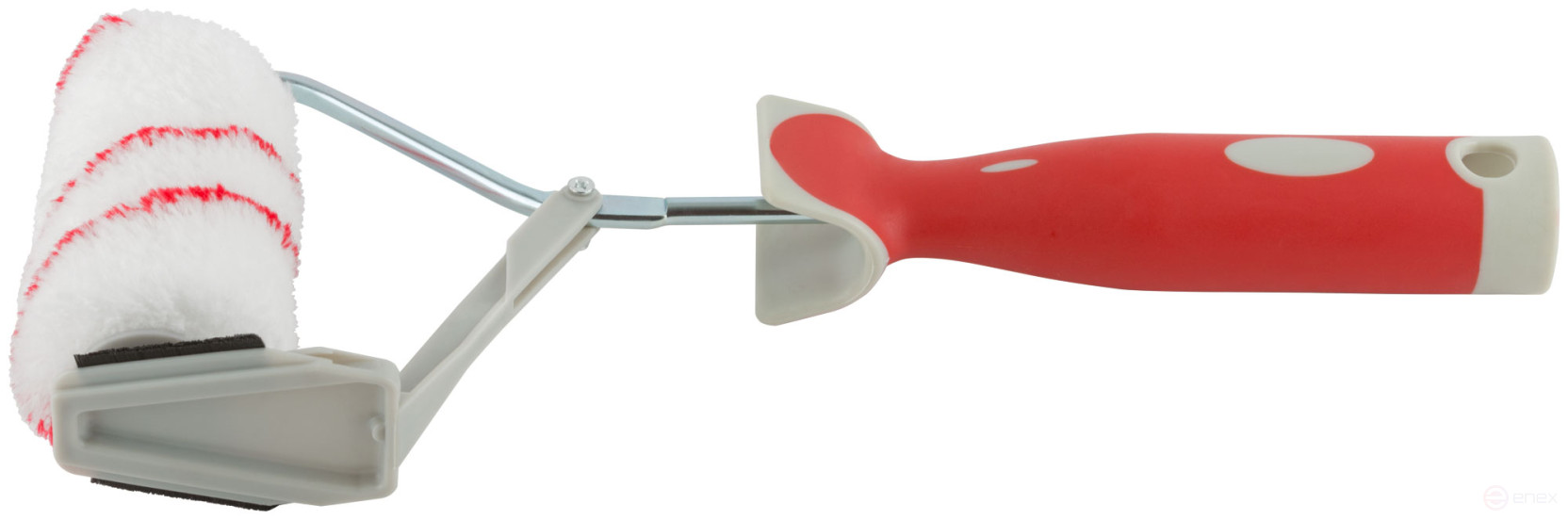 Edging roller, 30 core, acrylic, 11 mm pile, 2-K handle, 100 mm