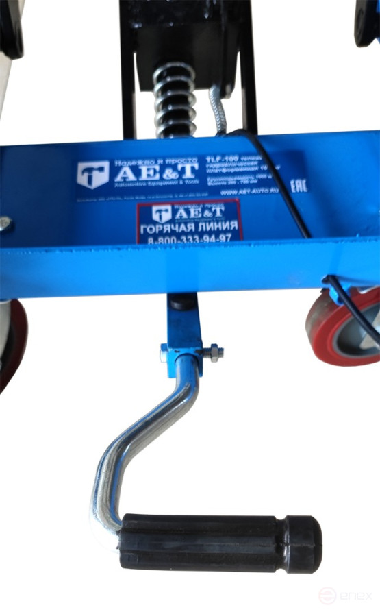 Hydraulic trolley (lifting table) TLF-100 AE&T 1000kg