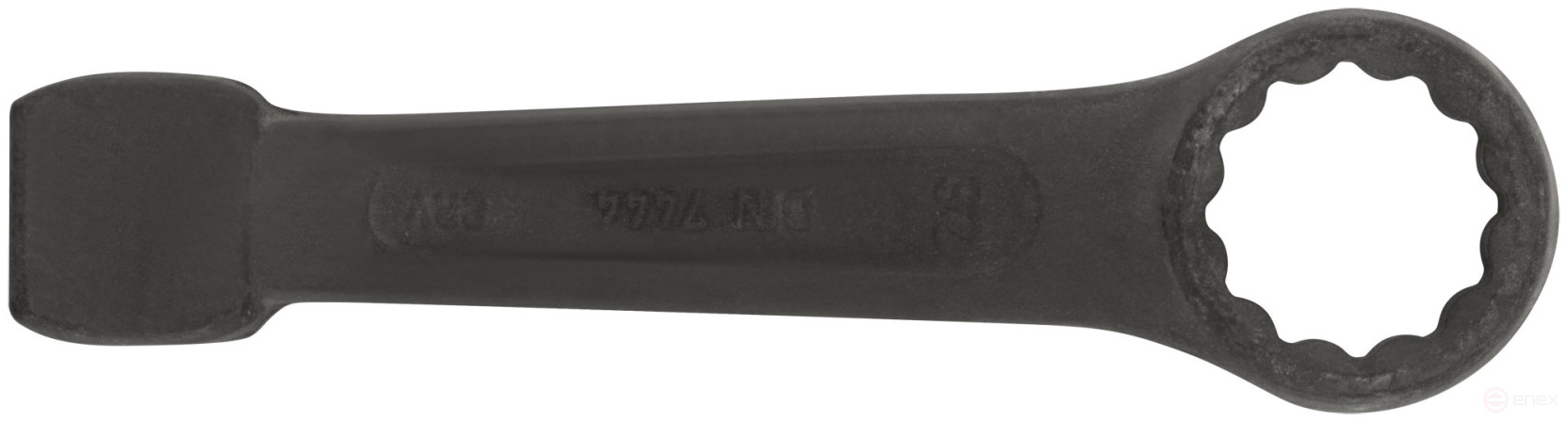 Ключ накидной ударный, CrV, фосфатированное покрытие 32 мм