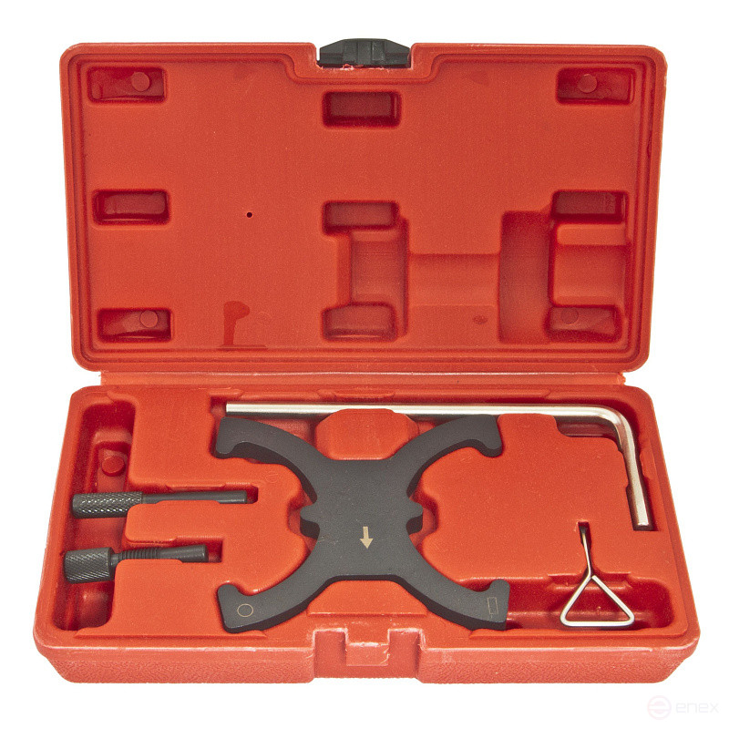 Set of clamps for maintenance of engines ER-86928 FORD, 5p., (2.0TDCI, 1.6VCT), in a case EUREKA /10