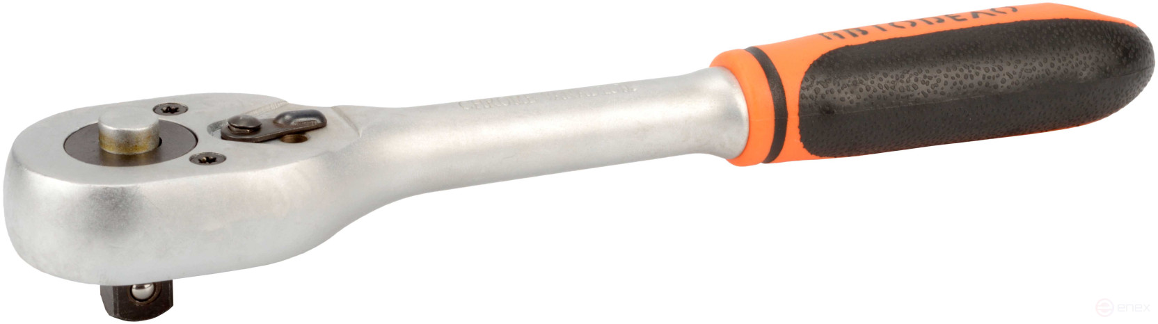 Трещотка 3/8"DR (L=200mm; 45 зубцов; 8град) АвтоDело (39729)