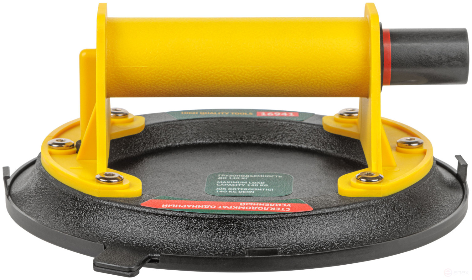 Reinforced Professional glass jack, 200 mm, 140 kg