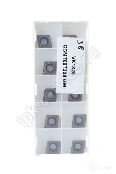 CCMT09T308-GM VK1828 Пластина твердосплавная ИПК