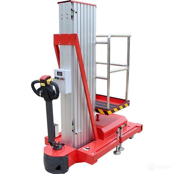 Self-propelled telescopic single-mast lift GROSS Single Mast Drive 125-9 (11 meters)