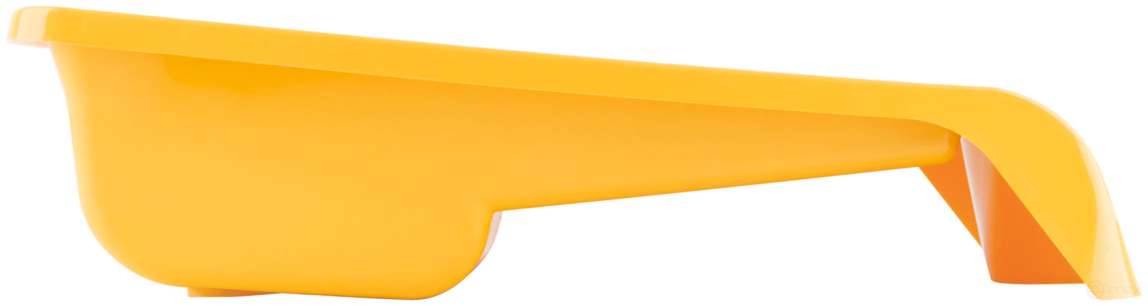 Yellow 310x270 mm paint tray, fixing pedal