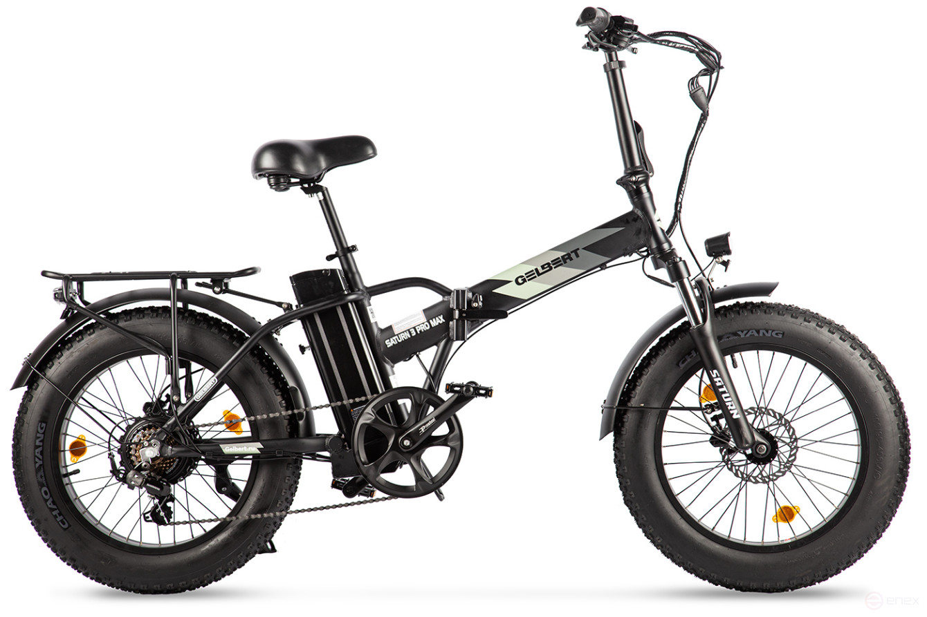 Gelbert Saturn 3 PRO MAX electric bike, black