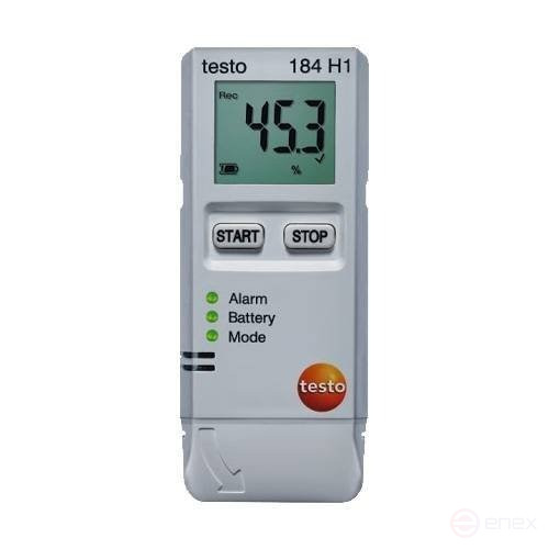 Testo 184 H1 logger + verification