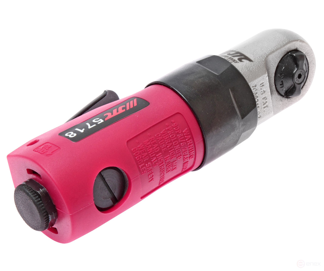 Ключ трещотка пневматический 3/8" 38Нм 90PSI 300об/мин. 133мм усиленный JTC