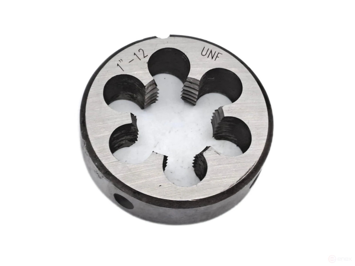 UNF die 1" 12 threads