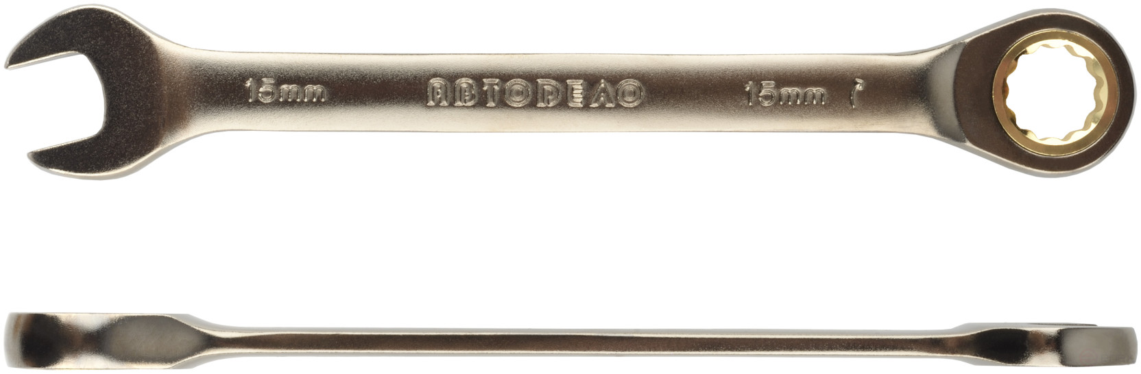 Набор комб.трещоточных ключей (АвтоDело) 8шт.(90 зубцов; сумка) 30027