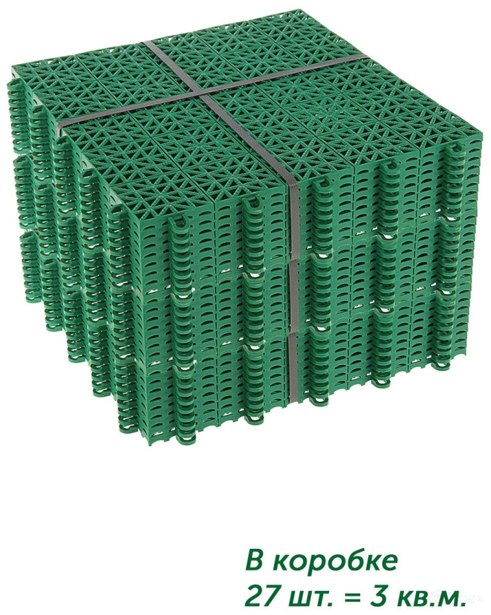 Ground coverings for the garden 27 pcs, 3 meters square