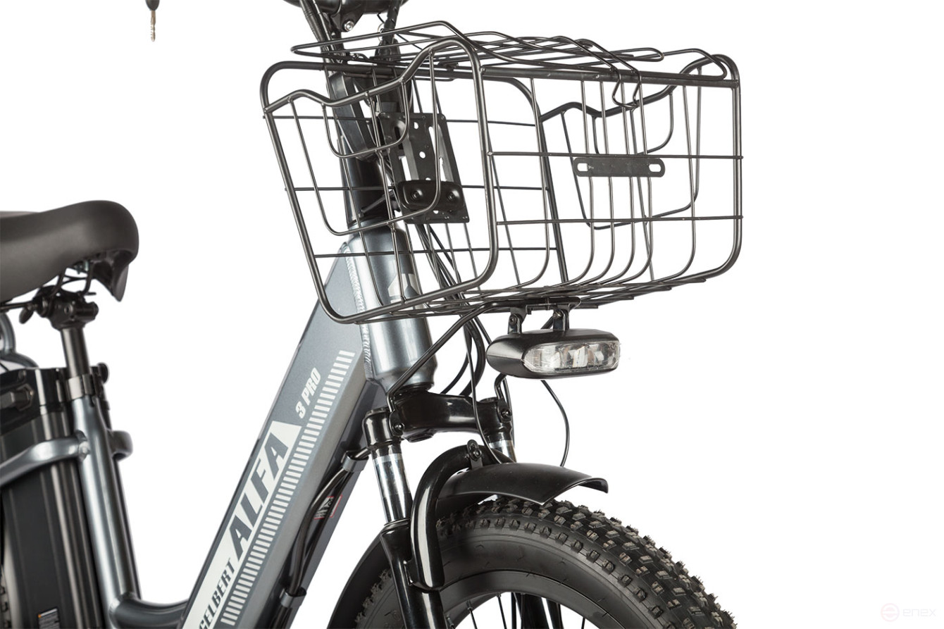 Gelbert ALFA 3 PRO electric bike, green