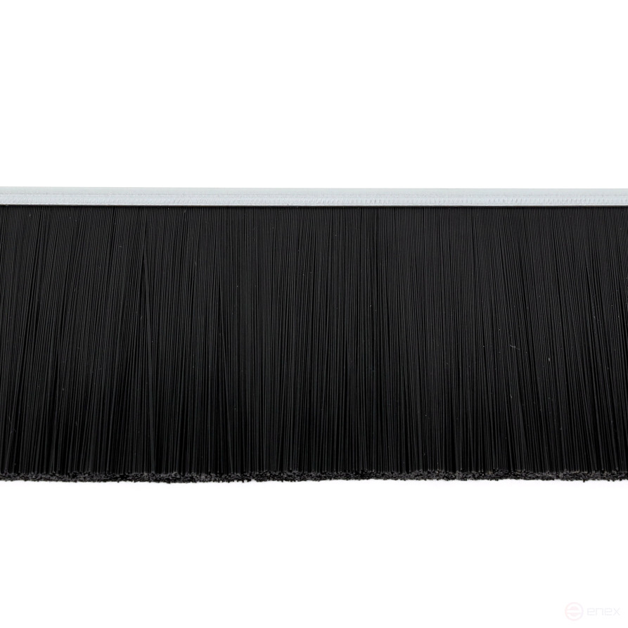 Strip brush linear sealer 2500*70*5 , pile height 65 mm PPL black 0.25 (EB-1212)