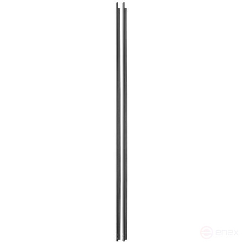 Wiper strip replaceable 60cm/24" with plastic insert for frame wipers
