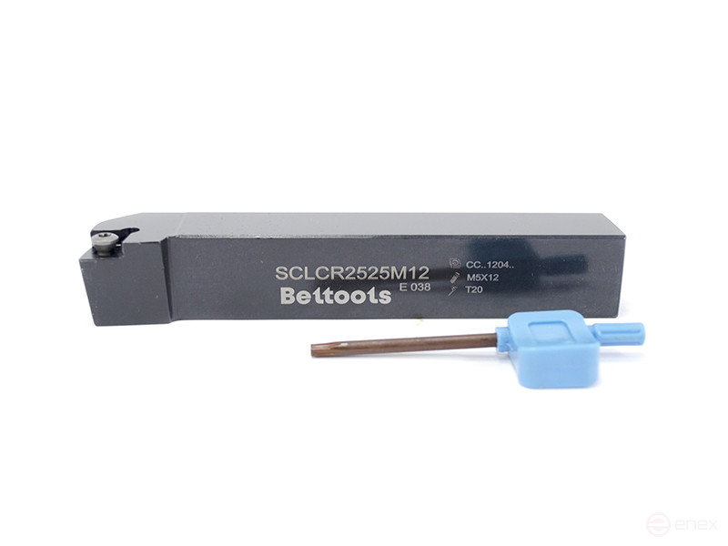Cutting tool with diamond plate 25 x 25 x 150 SCLCR 2525 M12 Beltools
