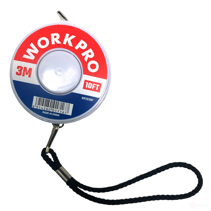 3m/10ft Soft Tape Measure WP261001 WORKPRO