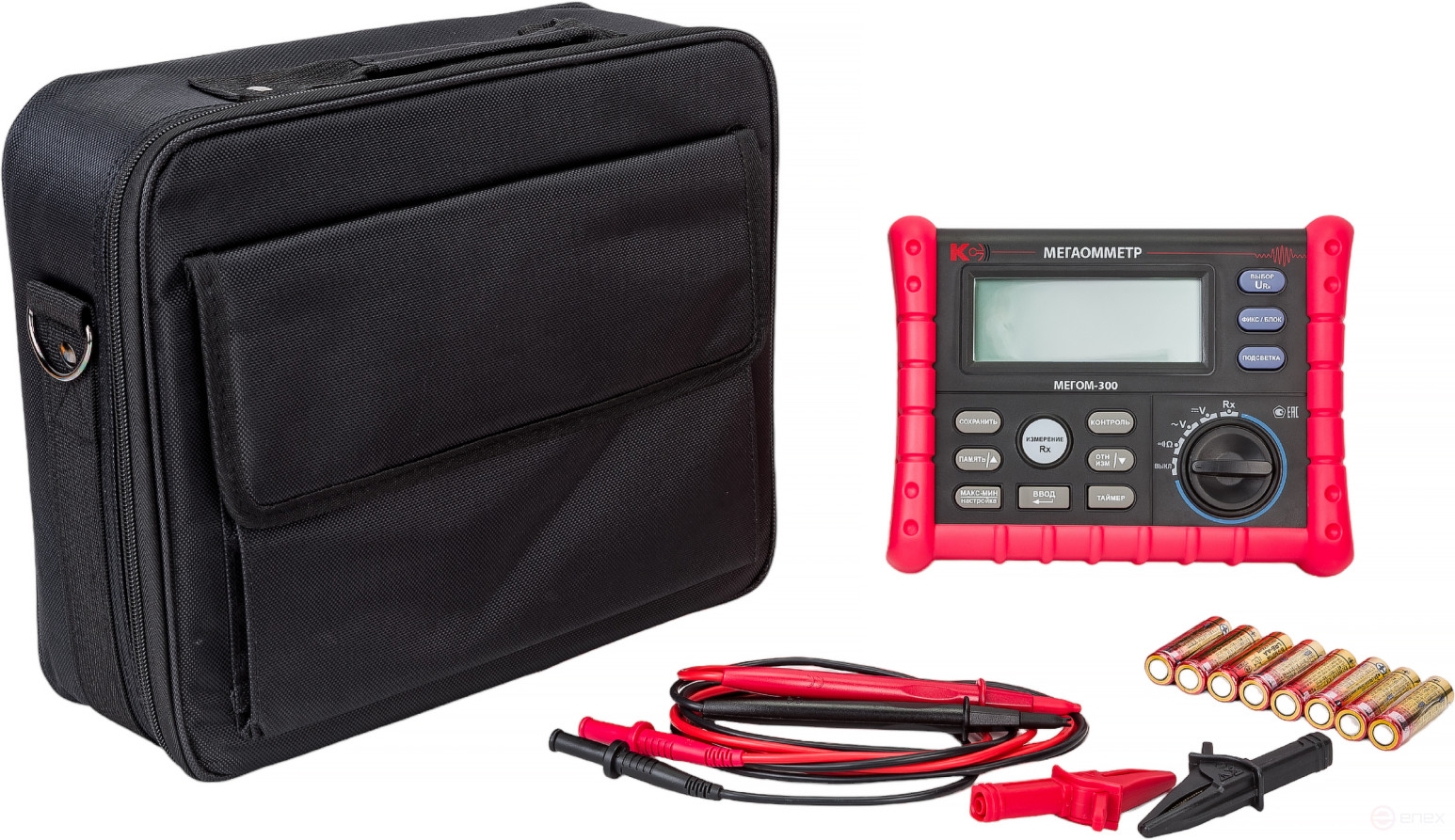 Digital megaohmmeter MEGOM-300