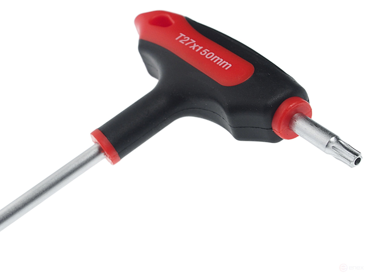 Ключ TORX Т-образный T27H с отверстием JTC