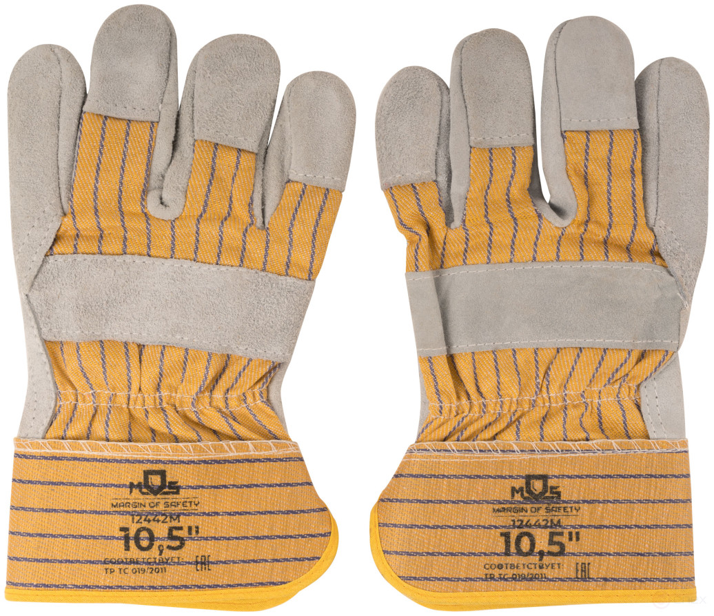 Split gloves, wear-resistant 10.5"