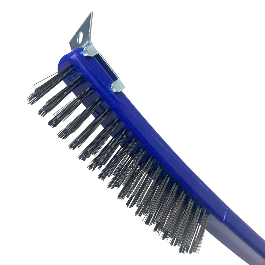 Щетка проволочная стальная 3х17 WP253001 WORKPRO