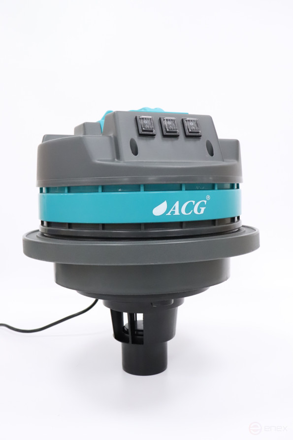 ACG Пылеводосос ACG белый пластиковый бак 60 л, 1640 M2 , 3 х 1200 Вт 1027729