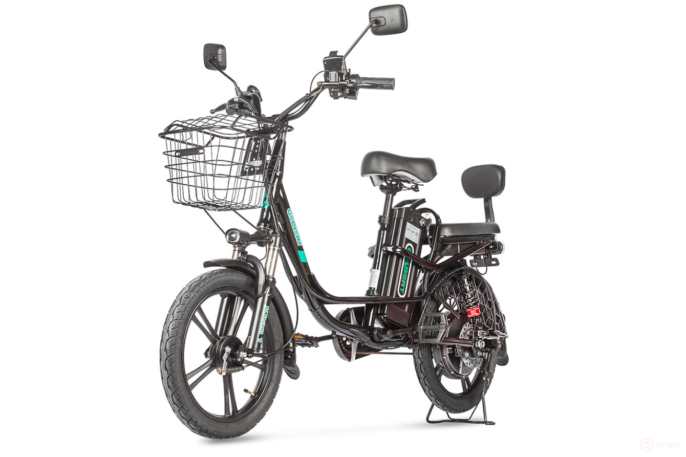 Электровелосипед Gelbert Khan 1, черный