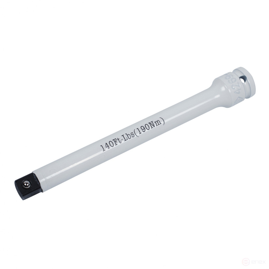 1/2" torsion bar extension, 195 mm, with 190 Nm torque limiter KING TONY 4269-08-J0