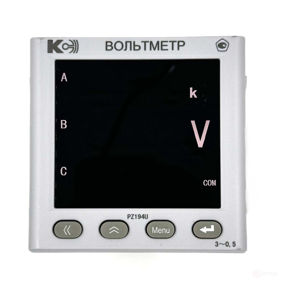 Voltmeter PZ194U-9K4T-00301-500V-4...20mA-K-3.4-0.5