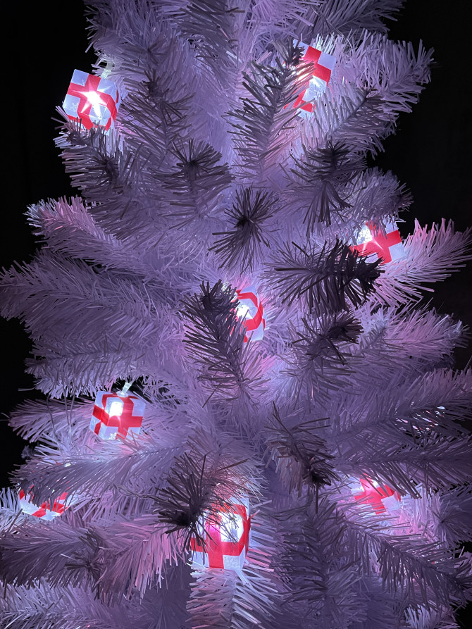 LED Christmas Garland ERA ENIN-3P Thread Gifts 3M Cool Light