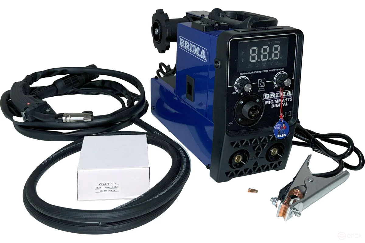 Сварочный полуавтомат Brima mig/мма 175 digital 220в